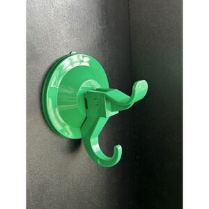 20-Pack Bright Green Vacuum Suction Cup Hooks Heavy-Duty 11lb Hold Holiday Kids‎